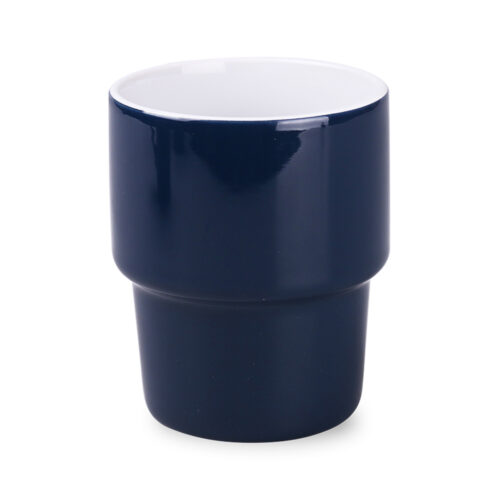 FREDDO granatowy kubek z nadrukiem